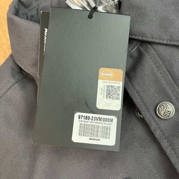 NEW Men's 120th Anniversary Operative Riding Shirt Jacket - Blackened Pearl Sz M - Picture 5 of 13